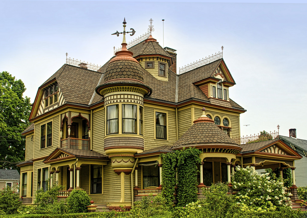 "Painted Lady" Victorian home