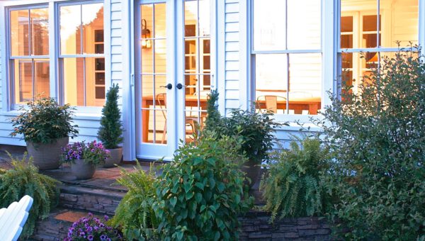 Phantom retractable screens are perfect for French doors!